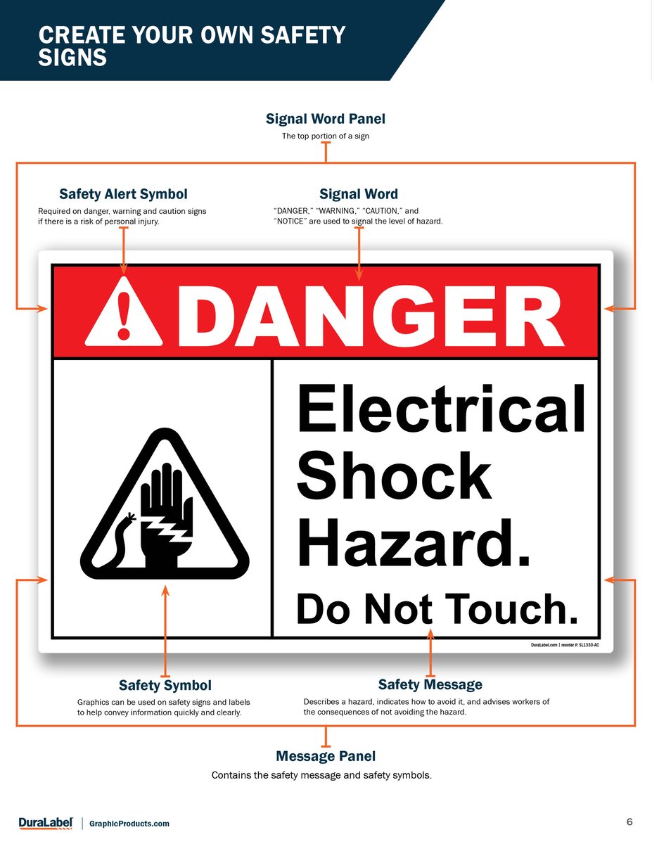 OSHA Instant Action Guide DuraLabel